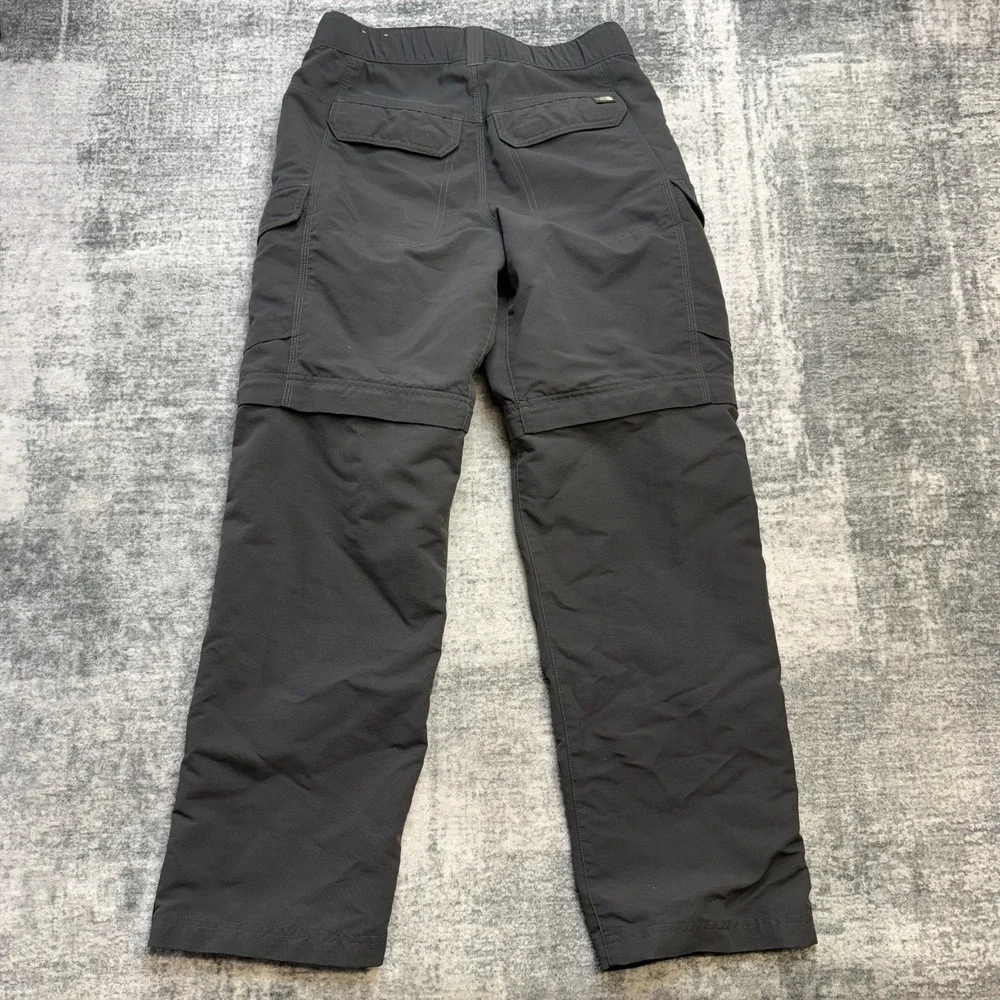 The North Face Pants Mens Small Gray Convertible Cargo Belted Hiking Climbing